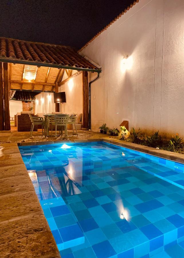 Hotel Casa Santo Domingo Guadalupe Santander Exterior foto